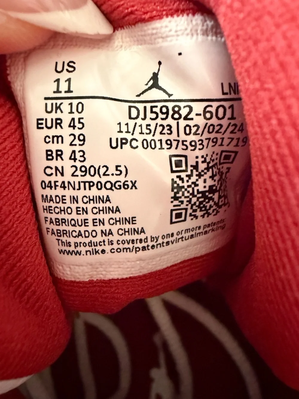 Nike Air Jordan 13 Retro 'Dune Red' Men's Sneakers Size 11- new - Picture 9 of 12